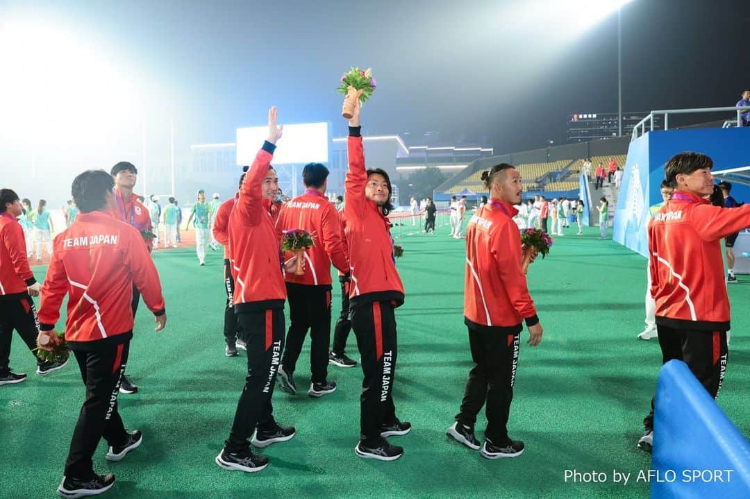 加納遼大さんのインスタグラム写真 - (加納遼大Instagram)「3位🙎‍♂️  #asiangames  #asiangames2023  #teamjapan  #japan7s」9月28日 16時09分 - ryota510