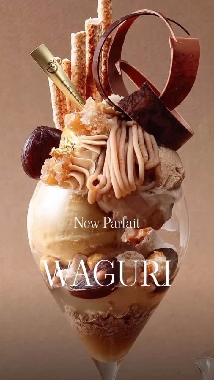 eguchikazuakiのインスタグラム：「2023 WAGURI Parfaits  遂に今年もやってきました、2023/10.2スタート 店舗情報はデリーモ公式アカウントにてご案内致します」