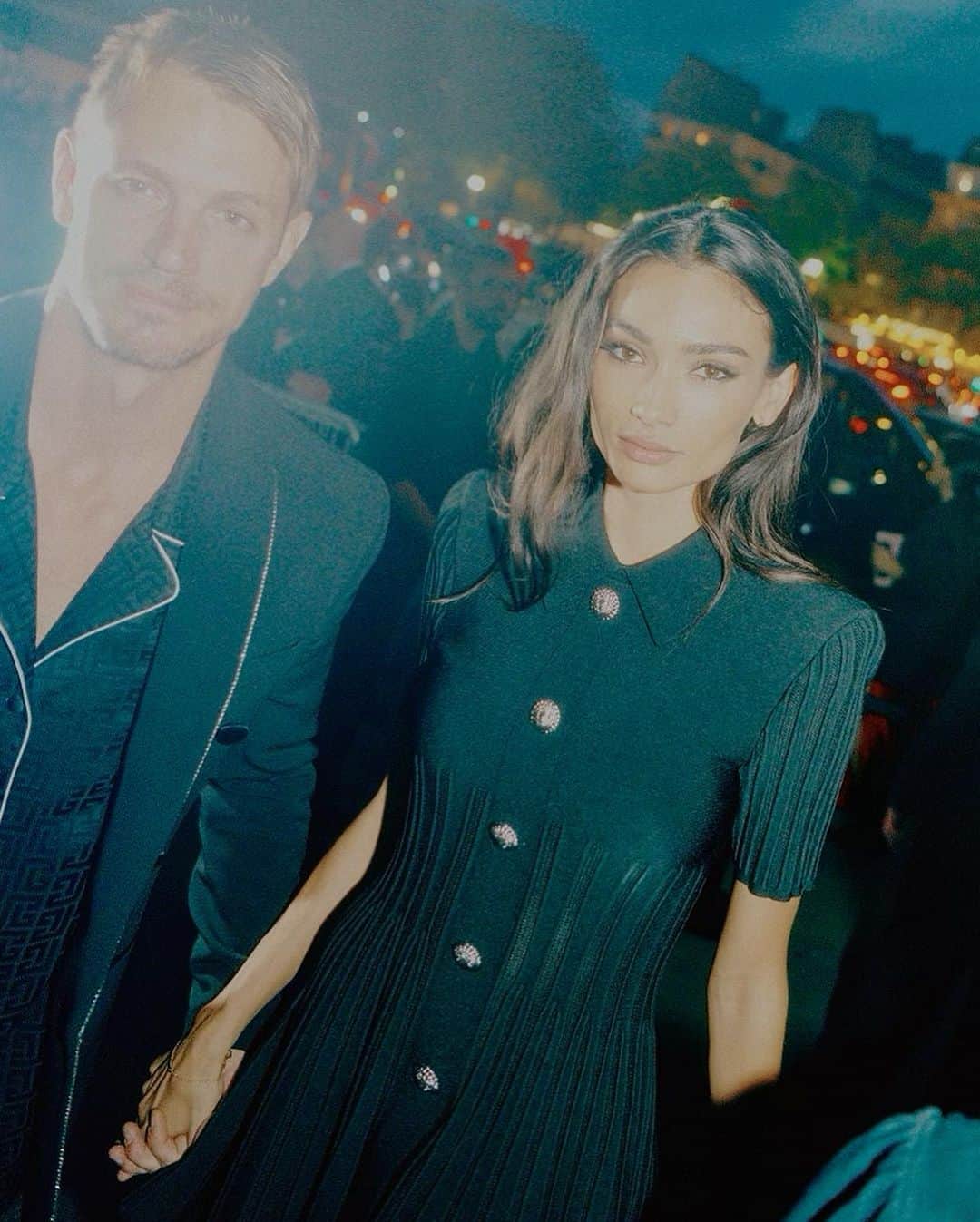 ケリー・ゲイルのインスタグラム：「Arriving at @balmain last night 💕」