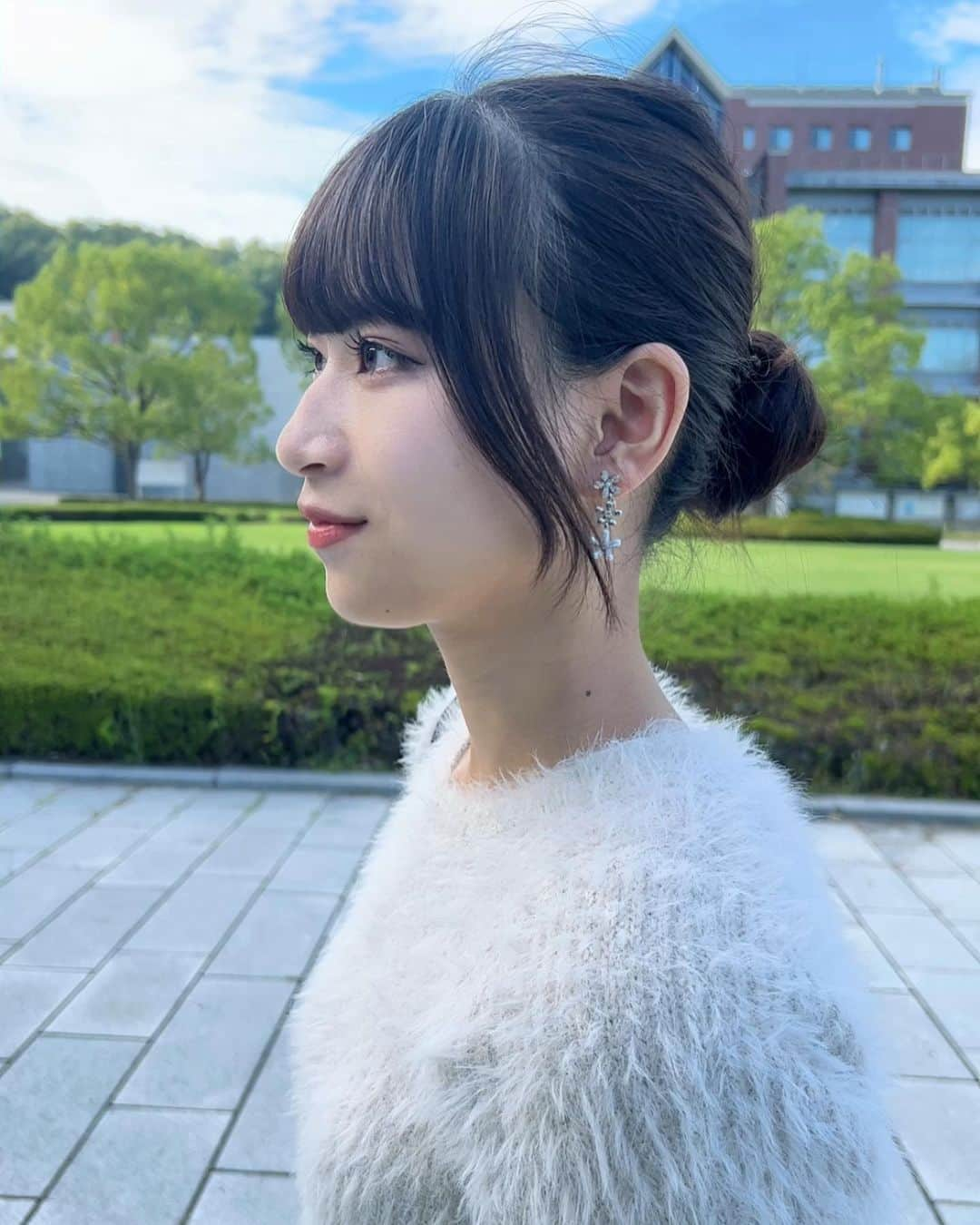 杉山緋那さんのインスタグラム写真 - (杉山緋那Instagram)「友達が撮ってくれた横顔が天才的だった...」9月28日 17時35分 - hinasugiyama_official