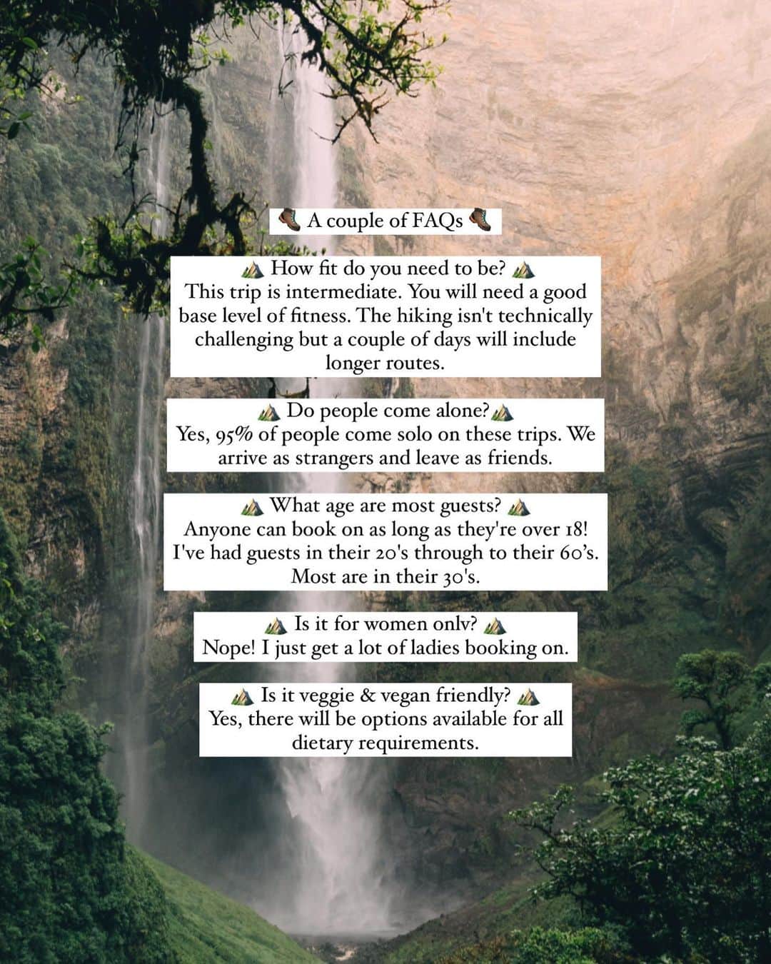 Zanna Van Dijkさんのインスタグラム写真 - (Zanna Van DijkInstagram)「COME HIKE PERU WITH ME 🇵🇪  EDIT: SOLD OUT! In 8 minutes. Fastest sell out tour ever guys. Please email if you wanna be added to the waitlist. Thank you, thank you, thank you! Plenty more adventures to come! 🙏🏼  Spaces are now available for my next 2024 group hiking trip! Here’s all the deets:  ➡️ When? May 19-28th 2024  ➡️ What? An immersive once in a lifetime adventure through the dramatic landscapes of Peru. We will be completing the iconic Inca Trail, visiting multicoloured "rainbow mountains", paddle boarding on remote mirror lakes and connecting with small local communities.   ➡️ What will we see? Highlights include: ✨ Trek the iconic Inca Trail over four days, ending with a sunrise hike to Machu Picchu, the breathtaking lost city. ✨ Visit the beautiful Palcoyo community which is home to the famous multicolour "rainbow mountains".  ✨ Immerse yourself in the bustling cities of Lima and Cusco through private walking tours. ✨ Paddle board on a peaceful mirror lake off the beaten tourist track, right in the heart of the Andes. ✨ Explore the sacred valley, Wilcamayo, and connect with the local Ocotuan community who live there. ✨ Tour the Inca town of Ollantaytambo and experience its photogenic terraces. ✨ And so much more! This is a real bucket list trip!  ➡️ Price & booking? £2300 for 10 days. This includes all activities, internal flights, accomodation and many meals. It does not include international flights. Bookings can be made through my website shop, you can also find more info and the full detailed itinerary there ✅   ➡️ Anything else? Veggie and vegan options will be provided. Most guests come solo so don’t be afraid to travel alone. This is an intermediate trip. You’ll need a good base level of fitness for this adventure as on the trekking days we will be doing a significant amount of hiking. More FAQs are answered on my stories 🥾  I can’t wait to make memories with you! ♥️ (ad - my own retreat) #hikingretreat #grouphiking」9月28日 18時08分 - zannavandijk