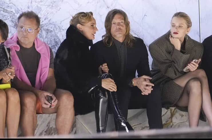 ノーマン・リーダスのインスタグラム：「What a Fun night! thank you and congratulations」