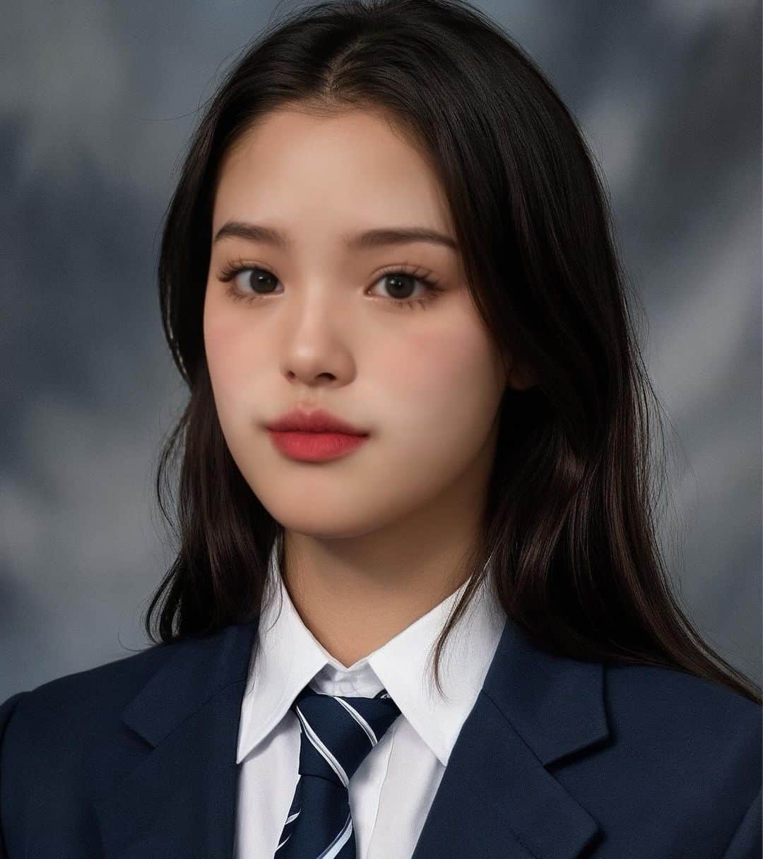イ・グムヒのインスタグラム：「미쿡에 간 이구미.. 🇺🇸👩🏻‍🎓💞 私もやってみた🇺🇸👩🏻‍🎓 アメリカの学生グミはどうですか？💞  #yearbook #epik #イヤーフック #이어북ai」
