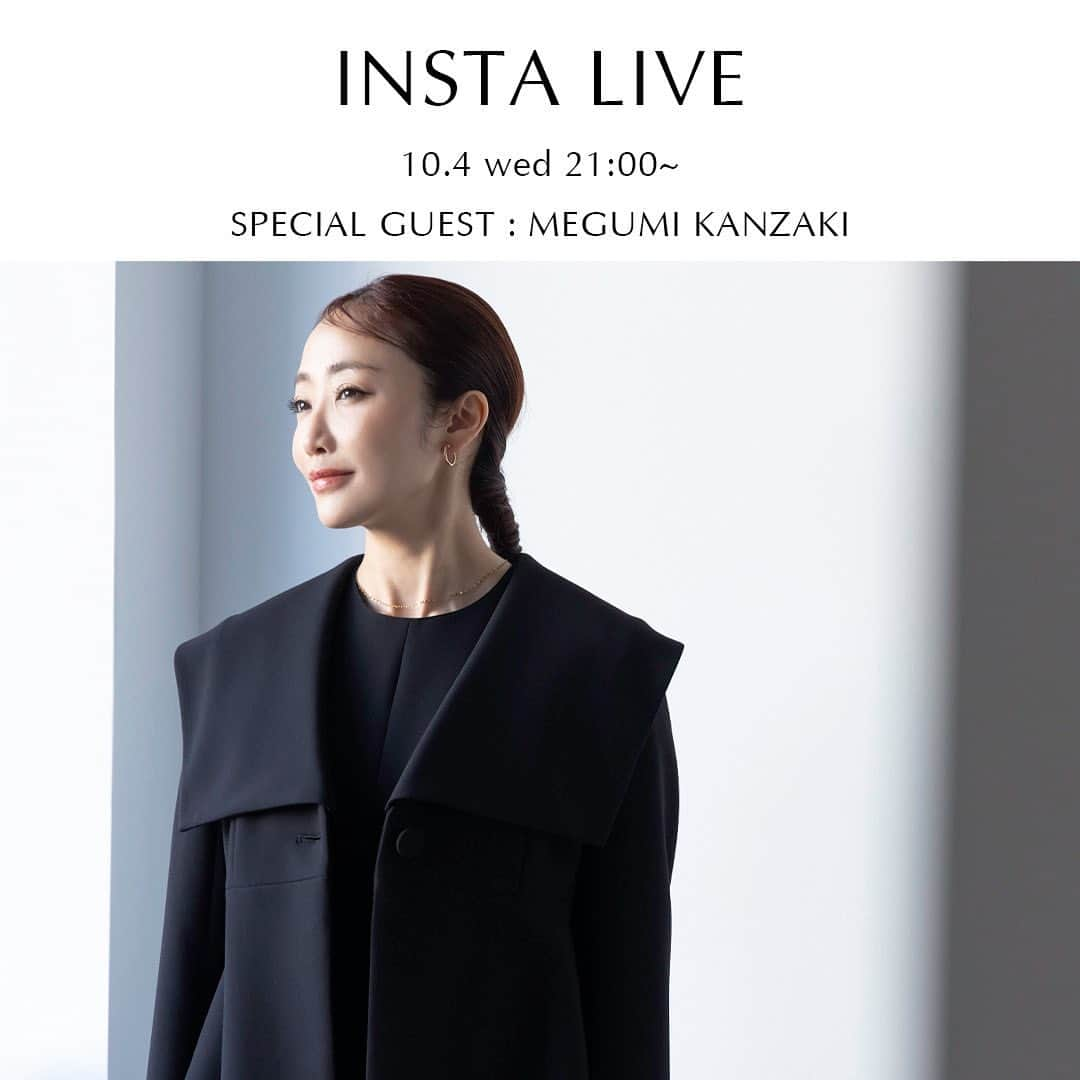 ロペさんのインスタグラム写真 - (ロペInstagram)「▶︎INSTA LIVE 10/4(水) 21:00〜 ⁡ 【ROPÉ × Megumi Kanzaki Design by Masaco Teranishi】 ⁡  10/4(水)より直営店舗にて発売開始✨ @megumi_kanzaki さんをゲストでお招きした、スペシャルライブを予定しております！ ⁡ お楽しみに！😊 ⁡ #INSTALIVE #インスタライブ #神崎恵 氏 @rope_jp @jadorejunonline  @megumi_kanzaki  @masaco_teranishi  #ロペ #ROPÉ #ropejp」9月28日 19時03分 - rope_jp