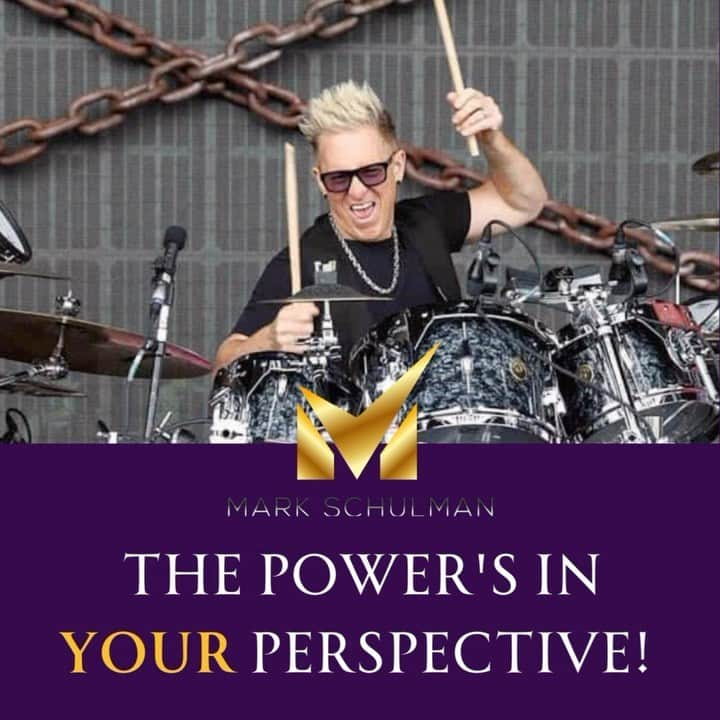 マーク・シュルマンのインスタグラム：「Your attitude is a source of strength; the real power is found in your perspective! 💪  Secure your date now for an unforgettable experience !🎙️🌟  www.greateventspeaker.com  #keynotespeaking #motivation #event #markschulman #drummerlife #rock #keytosuccess #inspiration」