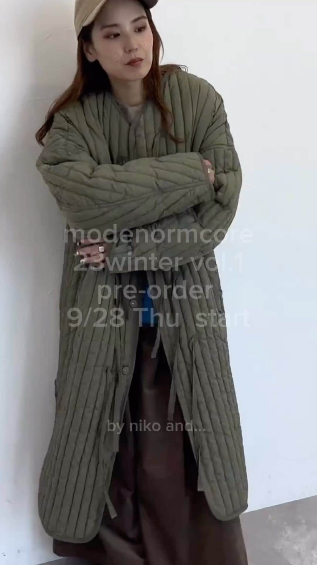 のインスタグラム：「MODE NORM CORE 2023 WINTER Vo.1 PRE ORDER START！！！」