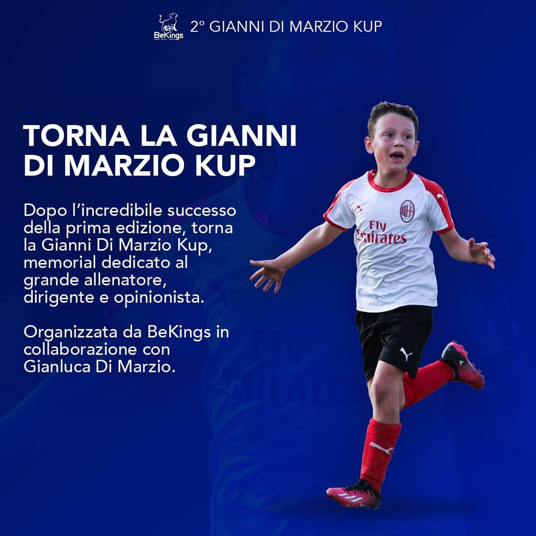 ステファノ・ソレンティーノさんのインスタグラム写真 - (ステファノ・ソレンティーノInstagram)「2° GIANNI DI MARZIO KUP! 🏆⚽️  Torna la Gianni Di Marzio Kup, memorial dedicato al grande allenatore, dirigente e opinionista.   ➡️ Un evento unico di alto livello tecnico a cui parteciperanno squadre in arrivo da tutta Italia.   🗓️Il 7 e 8 Ottobre presso 5 diversi impianti sportivi a Torino e provincia.  🎉 Infine una festa senza precedenti per festeggiare insieme lo sport con la partecipazione di @gianlucadimarzio e @stefanosorrentino   #BeKings」9月28日 21時04分 - stefanosorrentino