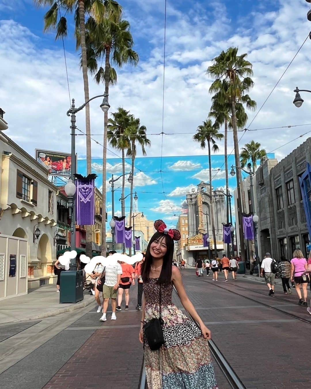 堀口日萌さんのインスタグラム写真 - (堀口日萌Instagram)「カリフォルニアディズニー行ってきたんよ🎡🎢🎠 夢見心地すぎて！何も！覚えてない💢💢💢 動画は撮ってある！えらい！またあげる！ お気に入りはインクレディブルコースターです 今度は家族と行きたいなー🫧🫧  #カリフォルニアディズニー #ディズニーランド #ディズニー #アメリカ #カリフォルニア #california #disney #disneyland #anaheim #大学生 #堀口日萌  一枚ガビガビの写真があります あれだけ日萌の携帯で撮ったやつやねん、、 他の綺麗なのは友達に撮ってもらったありがとう😭」9月28日 20時57分 - himechannel_0624