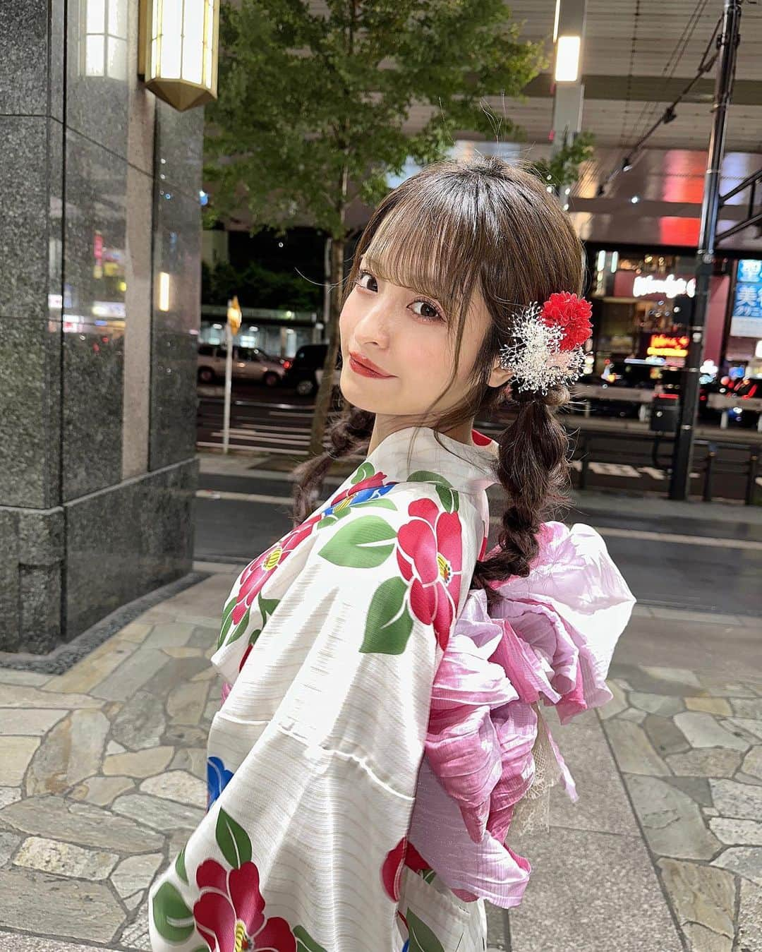 清水里香さんのインスタグラム写真 - (清水里香Instagram)「⁡ ⁡ 夏もそろそろ終わりかな🥺 ⁡ ⁡ ⁡ ⁡ ⁡ #浴衣 #夏 #👘」9月28日 21時07分 - partyyy_chu