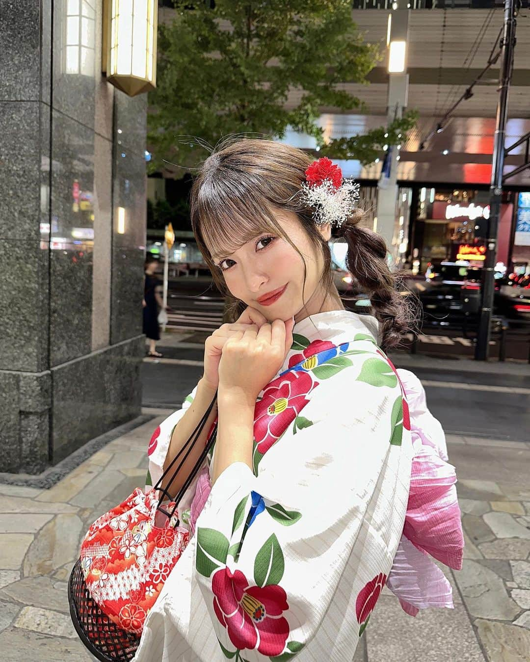 清水里香さんのインスタグラム写真 - (清水里香Instagram)「⁡ ⁡ 夏もそろそろ終わりかな🥺 ⁡ ⁡ ⁡ ⁡ ⁡ #浴衣 #夏 #👘」9月28日 21時07分 - partyyy_chu