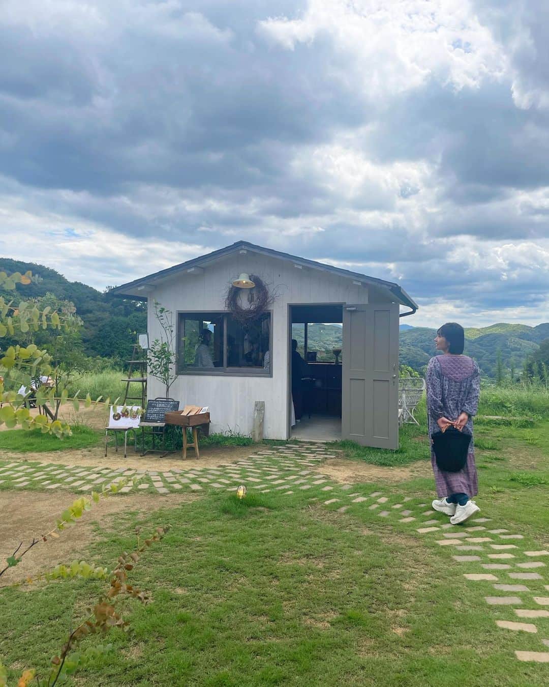 近藤夏子さんのインスタグラム写真 - (近藤夏子Instagram)「ずっと行きたかったところに行けて幸せだった日🌱✨ またいく🖼️ #こぞら荘」9月28日 21時12分 - kondonatsuko