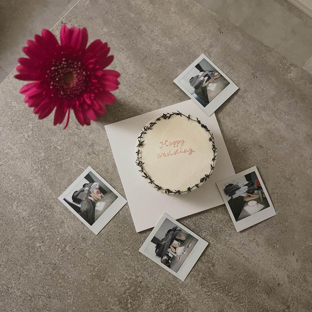 井上早紀のインスタグラム：「축하해☺️🌷」