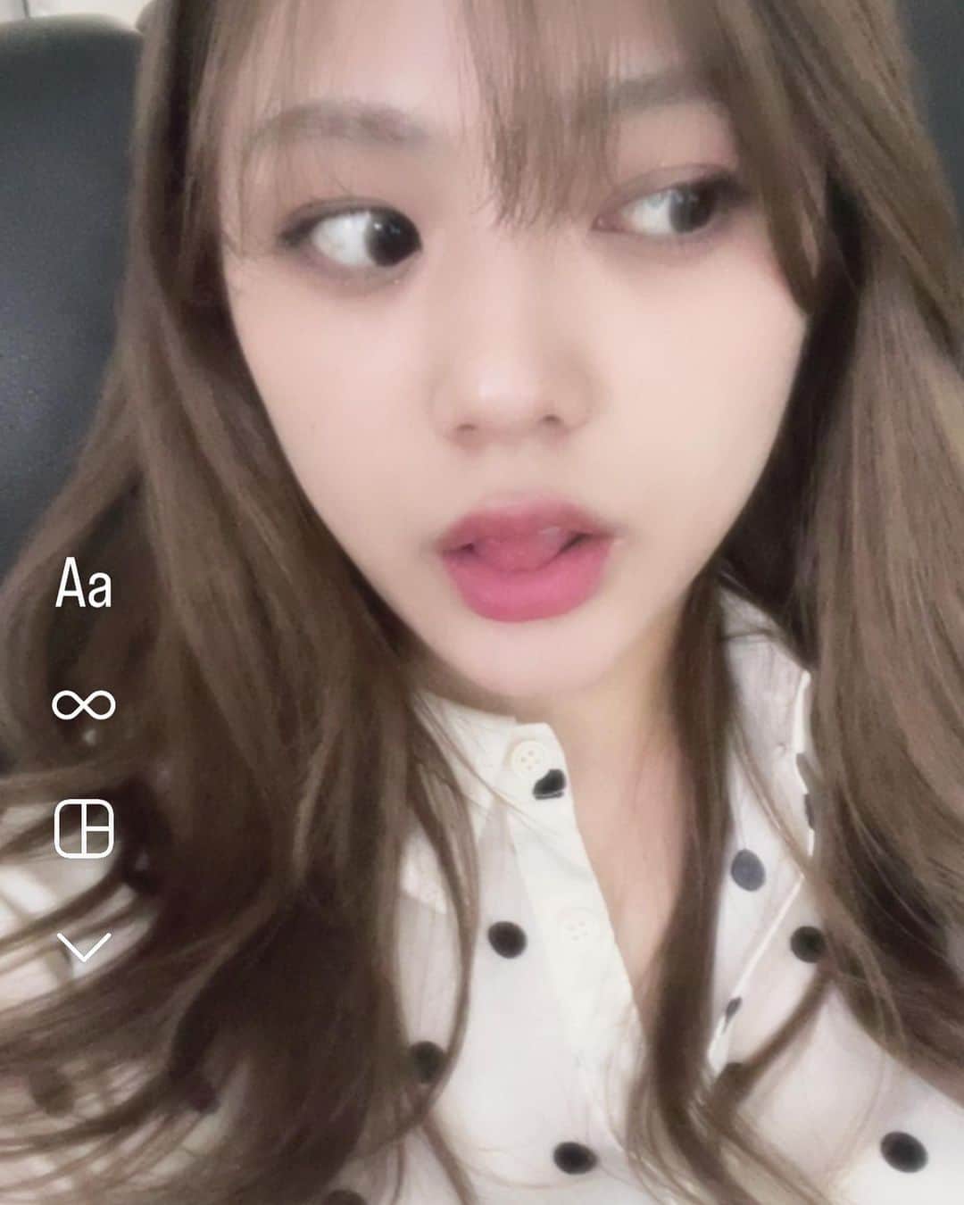 田谷菜々子のインスタグラム：「filter 좋아!🫶🏻」