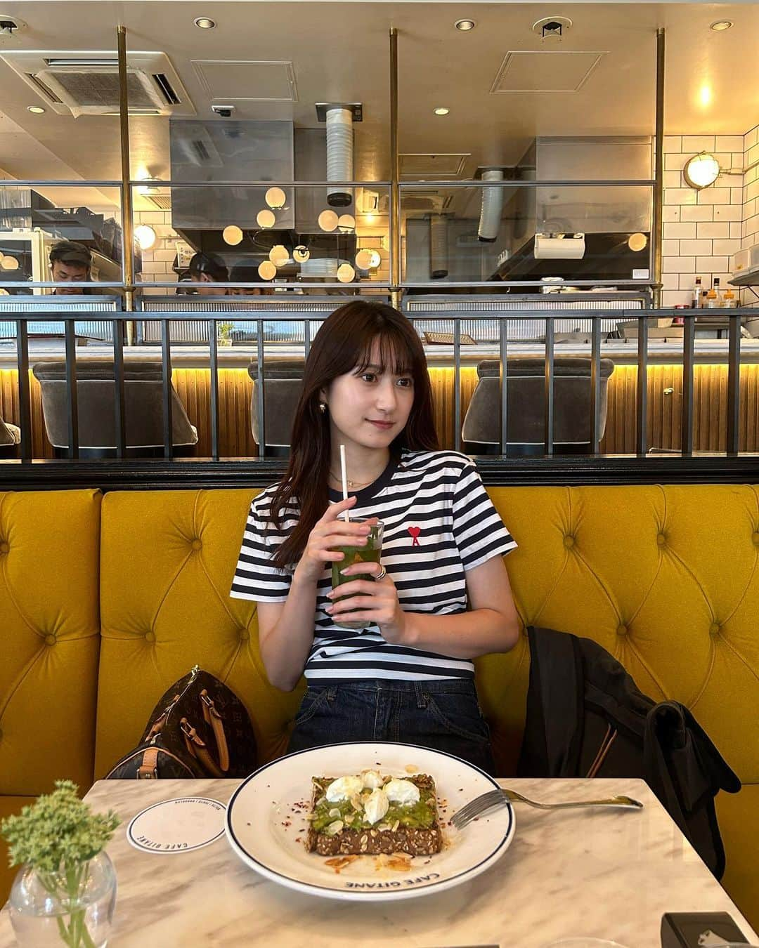 濱田よりかさんのインスタグラム写真 - (濱田よりかInstagram)「Lunch♡ cafegitane🥑🖤 . . . . . #cafegitane #cafe #lunch #ebisucafe #tokyo #tokyocafe #tokyolunch #tokyojapan #tokyofood #amiparis #恵比寿 #恵比寿カフェ #恵比寿ランチ」9月28日 22時14分 - yorika_hamada