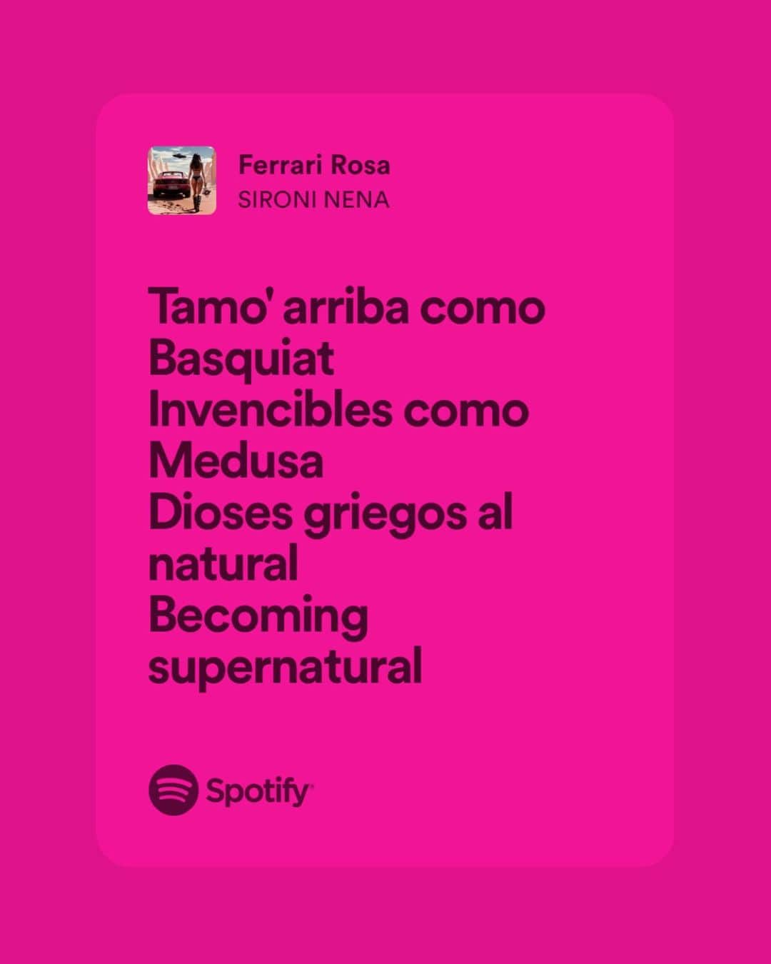 Alessandra Sironiさんのインスタグラム写真 - (Alessandra SironiInstagram)「quizA aun no ‘e salio en vogue pero mi spanglish te provoke Sabes bien q’ te provoco chills empieza el frío y llamas pa’ aquí  nos conocimos en la KingsLeague adicto te volviste’a mi serotonin me llevaste pa’ el _Ti_ffany’s  luego le dimo’ hast’abajo en el F_itz  Tu sueño es poder dormir y levantarte’ Juntito a mí  <como dice Eddy y Liz eso es lo q’ te falta a ti (echo)>  adoro ser tu adrenaline después de 3 años mirate aquí Como faldero aun puesto pa’mi  Quiere una Spy_Family y terminar prendiendo toa’la noche en mi Kelly  <mi flor es pura sativa ya es imposible q’ te olvide de mi.. (baeby)>  cause i’m a bitch witch lil Bitch (witch) en el 5 letras me quieres a mi mi (mi) hoy es noche de sexo tu lips on mis lips lips (lipzz) skin con skin baby venite ^tonite te espero en mi crib crib (crib)  {[EQIQ sin el waze llegaste aqui pa deja’ tu seed baby  y yo estaba ultra sola pa’ ti A lo_chun-Li  tu y yo somo’ el aguA’honey como bruce lee baby..  be water bae baeBy <bis bis>]}」9月28日 22時15分 - sironinena