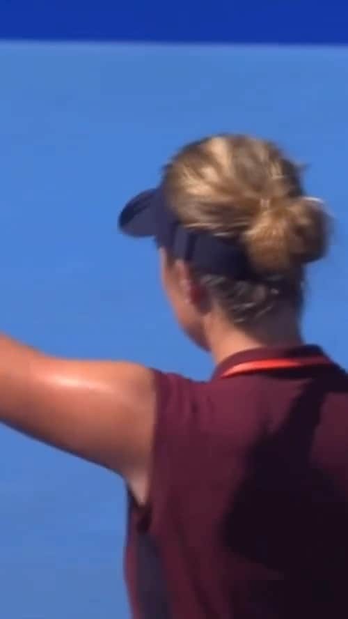 アナスタシア・パブリュチェンコワのインスタグラム：「QF bound @torayppo 👋🏻」