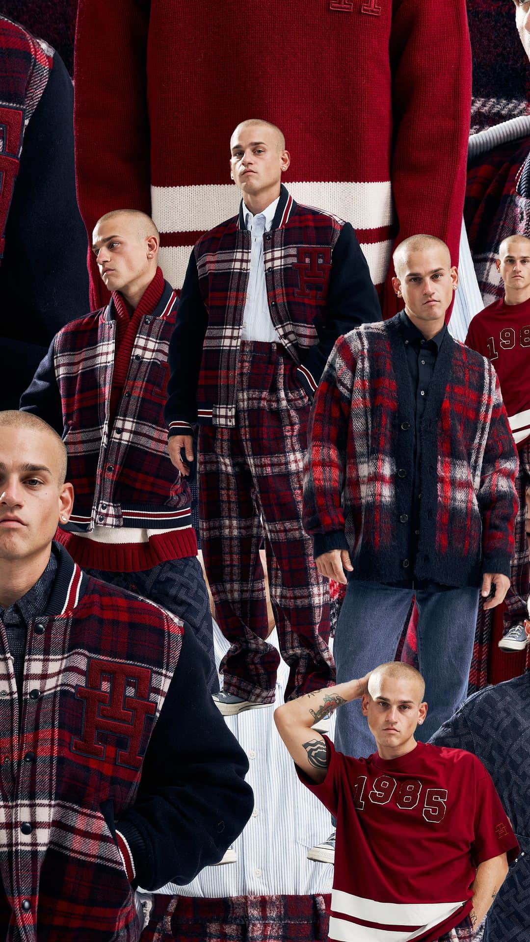 Tommy Hilfigerのインスタグラム：「Fall through the lens of @everettwilliams #TommyTartan」