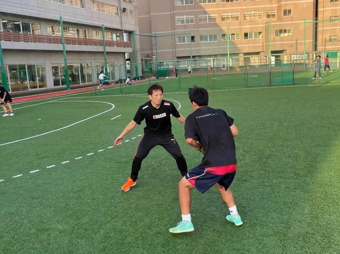 小澤広太さんのインスタグラム写真 - (小澤広太Instagram)「. 浦和実業学園高等学校の練習へ。 . 埼玉県の仲間としてお互い頑張ろう！ . ご協力ありがとうございました。 #浦和実業ハンドボール部  #osakiosol  #大崎電気」9月28日 23時09分 - ozawa_kota_3