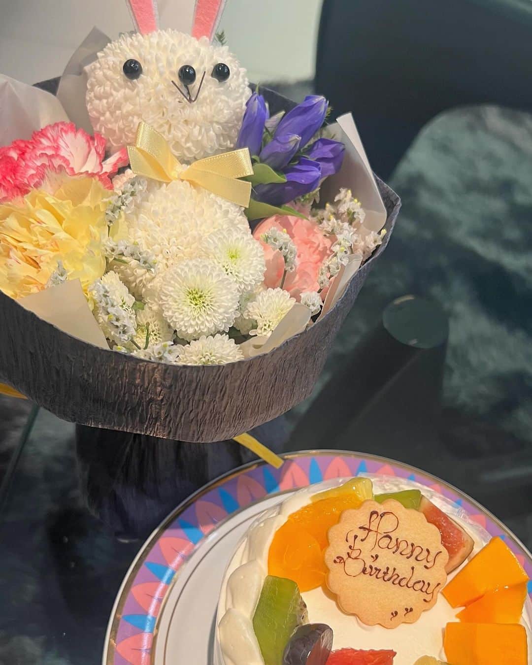 のインスタグラム：「🐰🌕  #中秋の名月 な誕生日🎂」
