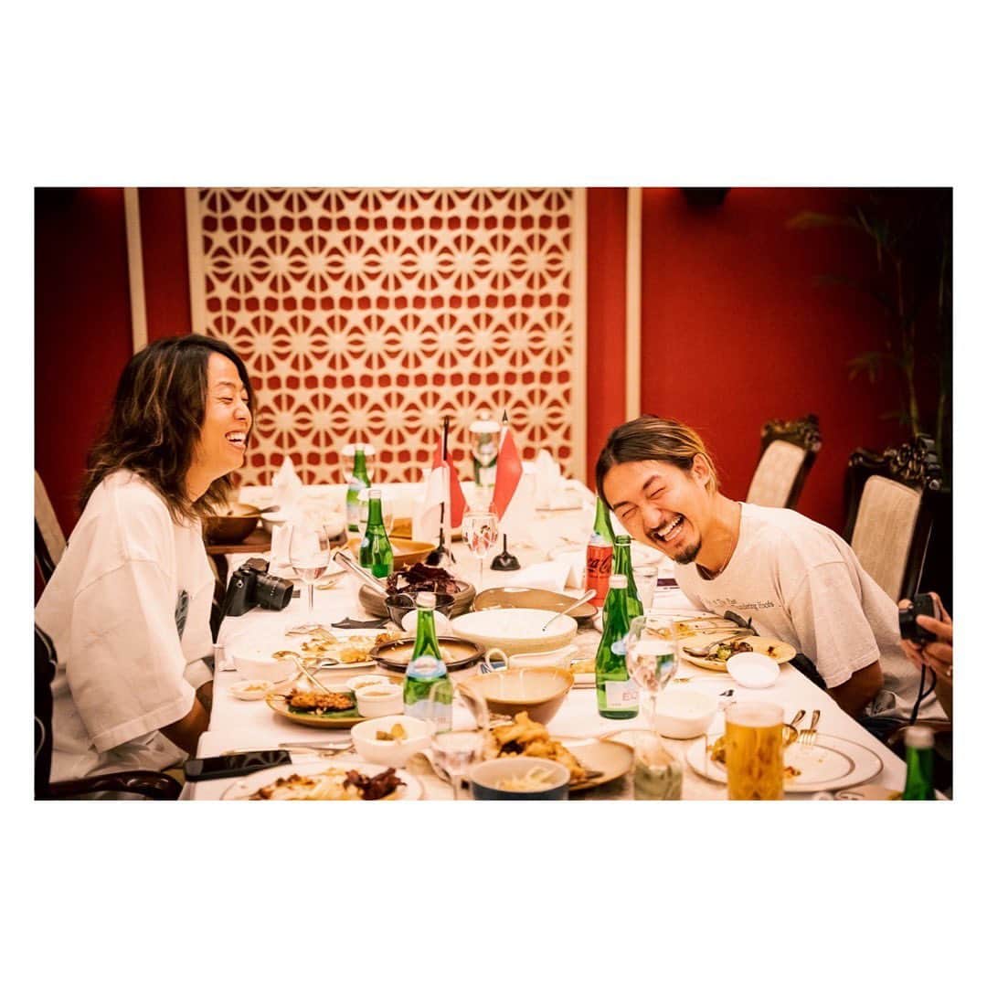 Ryota のインスタグラム：「Jakarta🇮🇩 I'm so excited to play show tomorrow!🔥  @ruihashimoto 📷」