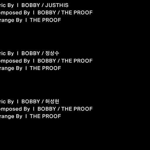 iKONのインスタグラム：「[#NOTICE]  BOBBY 1ST MINI [ROBERT] TRACK LIST  2023.10.10 6PM(KST)  #BOBBY #바비 #iKON #아이콘 #ROBERT_231010_RELEASE」