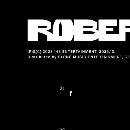 のインスタグラム：「[#NOTICE]  BOBBY 1ST MINI [ROBERT] TRACK LIST  2023.10.10 6PM(KST)  #BOBBY #바비 #iKON #아이콘 #ROBERT_231010_RELEASE」