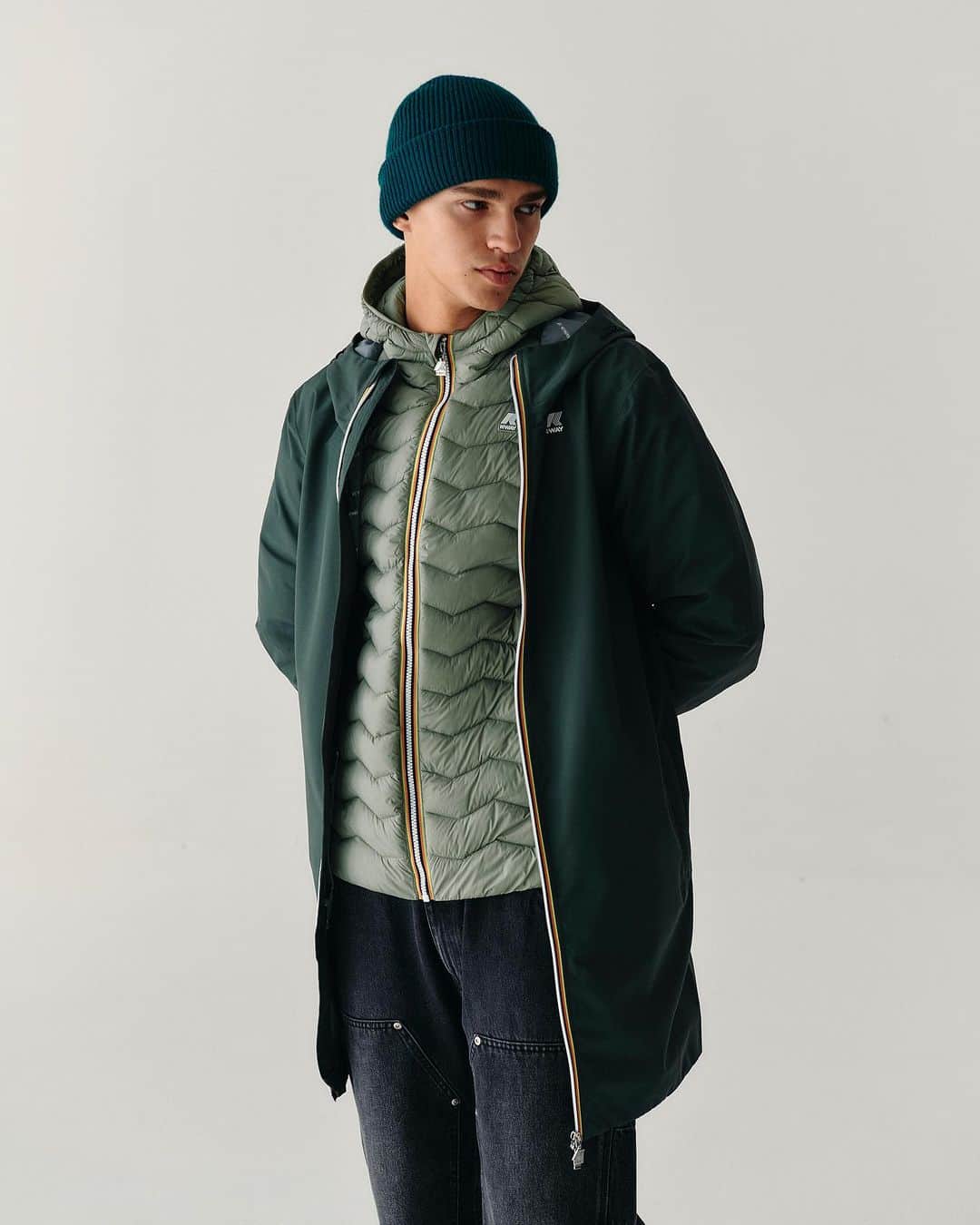 ケイウェイのインスタグラム：「Dive into a reality where jackets and colors collide in perfectharmony! Embrace the vibrant hues that define your style,wrapped in the cozy embrace of the ideal jacket.            #KWAY」