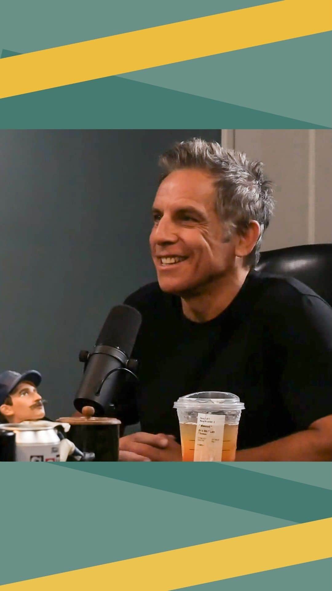 メイム・ビアリクのインスタグラム：「New on MBB this week! ➡️ Ben Stiller (@benstiller) joins us in the MBB studio to discuss his parents’ influence, his mental health journey as a child, how the pandemic brought him and his wife Christine Taylor back together again, his workaholic tendencies, and what’s next for his career! He opens up about his mother’s struggles with alcoholism, his feelings of separation anxiety as a child, the interesting forms of therapies his family tried, and his experience with transcendental meditation. Ben and Mayim break down his favorite Yiddish words during an impromptu Yiddish Word of the Day! Catch the entire episode now ▶️ link in bio! 🧠💥 #BialikBreakdown #mayimbialik #mentalhealthpodcast #podcasts #BenStiller」