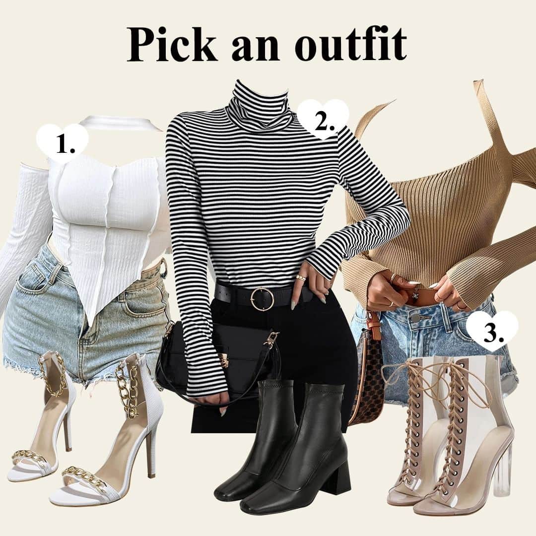 SHEINのインスタグラム：「From pumpkin patch princess to PSL coffee date, pick the fall fit that's harvesting compliments: 1, 2, or 3? 👇  🔎 7629022 3780401   #SHEIN #SHEINforAll #SHEINstyle #fashion #chic」