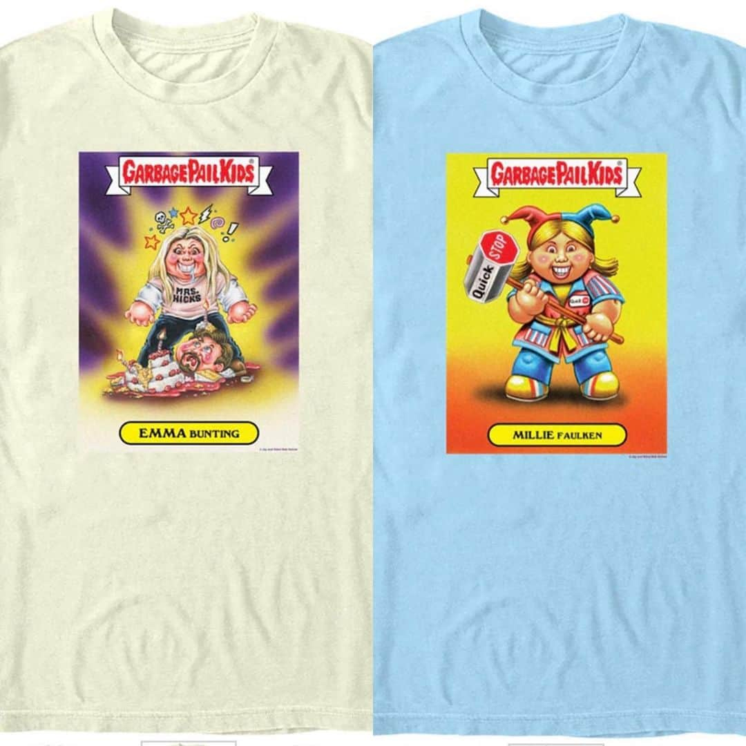 ケヴィン・スミスさんのインスタグラム写真 - (ケヴィン・スミスInstagram)「All the awesome artwork from the @officialgarbagepailkids & #askewniverse collaboration has migrated from trading cards to t-shirts, sold exclusively at @fanatics! Visit their website and wrap yourself up in Kevin Smith’s Garbage! #KevinSmith #fanatics #garbagepailkids #garbagepailkidscards」9月29日 1時05分 - thatkevinsmith