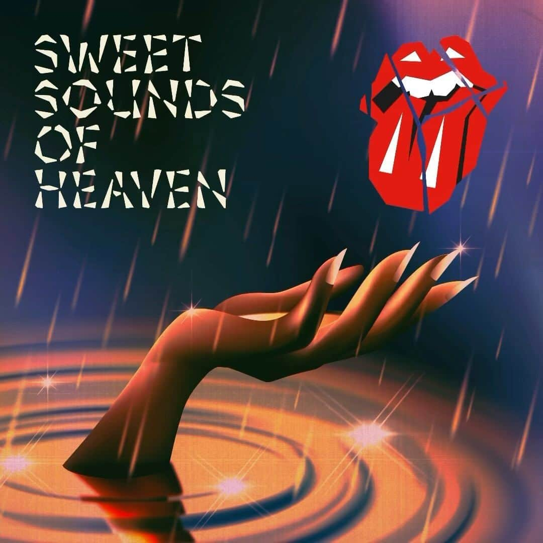 レディー・ガガのインスタグラム：「💎The second release from Hackney Diamonds - Sweet Sounds Of Heaven ft. @ladygaga and Stevie Wonder-is out now! Link in bio💎  @mickjagger @officialkeef @ronniewood @ladygaga #steviewonder  #therollingstones #rollingstones #ladygaga #sweetsoundsofheaven #hackneydiamonds」