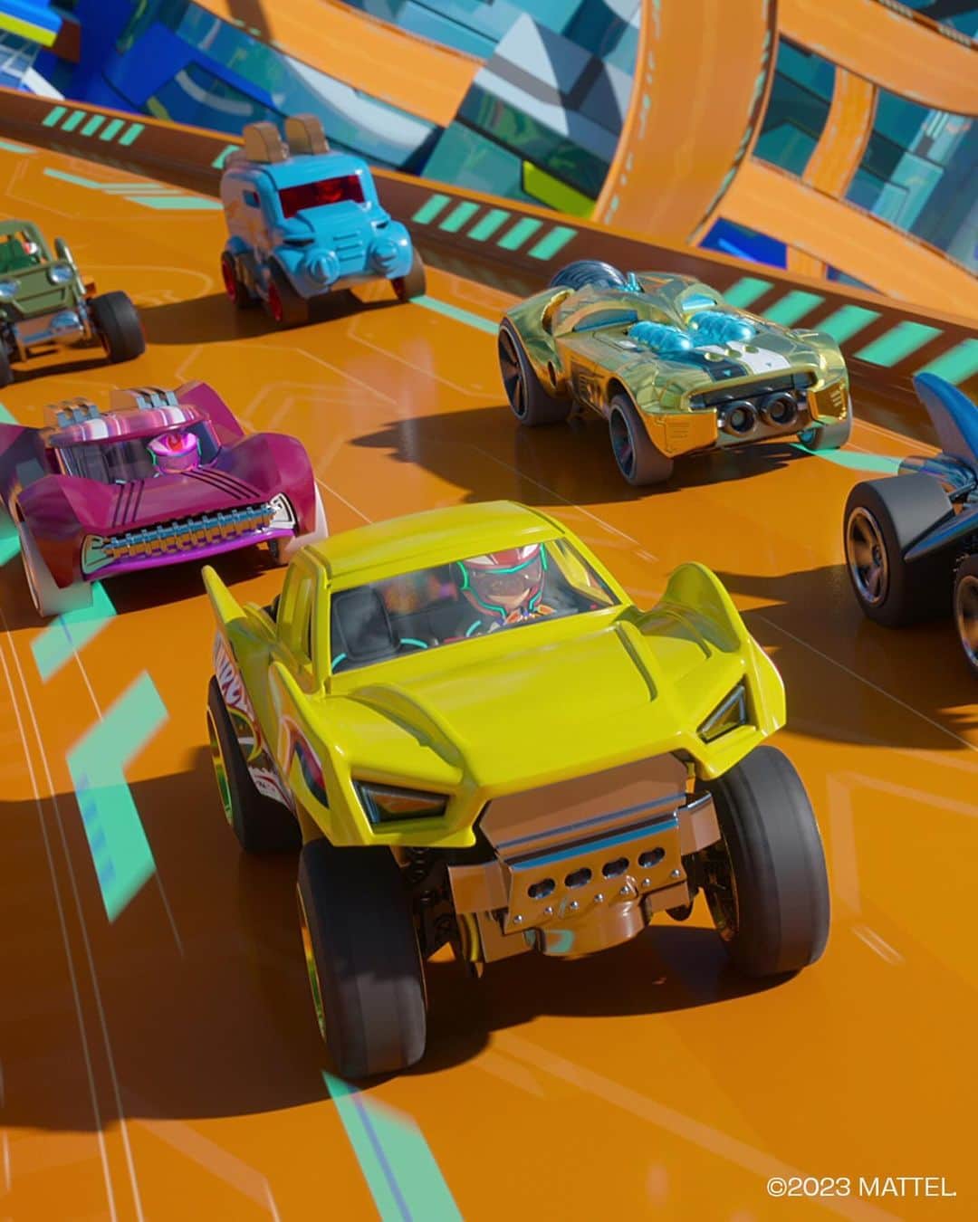 Hot Wheelsさんのインスタグラム写真 - (Hot WheelsInstagram)「Coming soon to @Netflix: Hot Wheels Let’s Race! 🏁   Mixing out-of-this-world vehicles, high-octane racers and thrill-seeking challenges, our all-new action packed comedy series for kids follows the next generation racers.  Follow Coop, Spark, Mac, Brights, Axle and Sidecar -- as they attend a racing camp that always puts the pedal to the metal!  Hot Wheels Let’s Race premieres on @Netflix Spring 2024. #HotWheels」9月29日 1時14分 - hotwheelsofficial