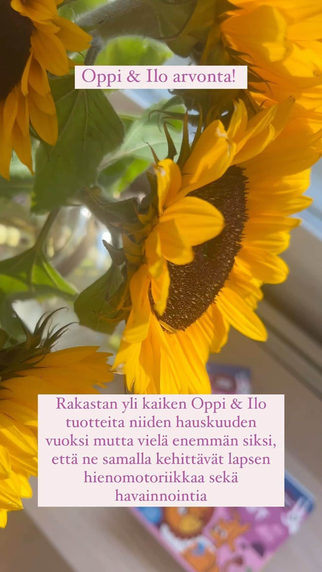 ベアータ・パップのインスタグラム：「Kaupallinen yhteistyö @oppijailo kanssa   ⭐️ Oppi & ilo arvonta! ⭐️  Rakastan yli kaiken Oppi & Ilo tuotteita niiden hauskuuden vuoksi mutta vielä enemmän siksi, että ne samalla kehittävät mm.  lapsen hienomotoriikkaa sekä havainnointia.   Meidän kodissa suuri hitti on ollut tämä Hupsut Pennut taikamaalaus setti, sekä Eläinperheet Ensipeli. Peli kehittää pienen lapsen päättely- ja hahmotuskykyä!   Mikä sen parempaa kun kehittävä, hauska, yhteinen läsnäoleva tekeminen oman rakkaan kanssa? 💛  Saan arpoa kahdelle osallistujalle valitsemanne tuotteen näistä kahdesta vaihtoehdosta. 😍🙏🏼  ARVONNAN SÄÄNNÖT:  1. Seuraa @beataleppilampi  2. Kommentoi alle sinun ja lapsesi yhteinen lempipuuhaa.  3. Tägää kaveri!   Arvonta päättyy 5.10! Good luck! 💛」