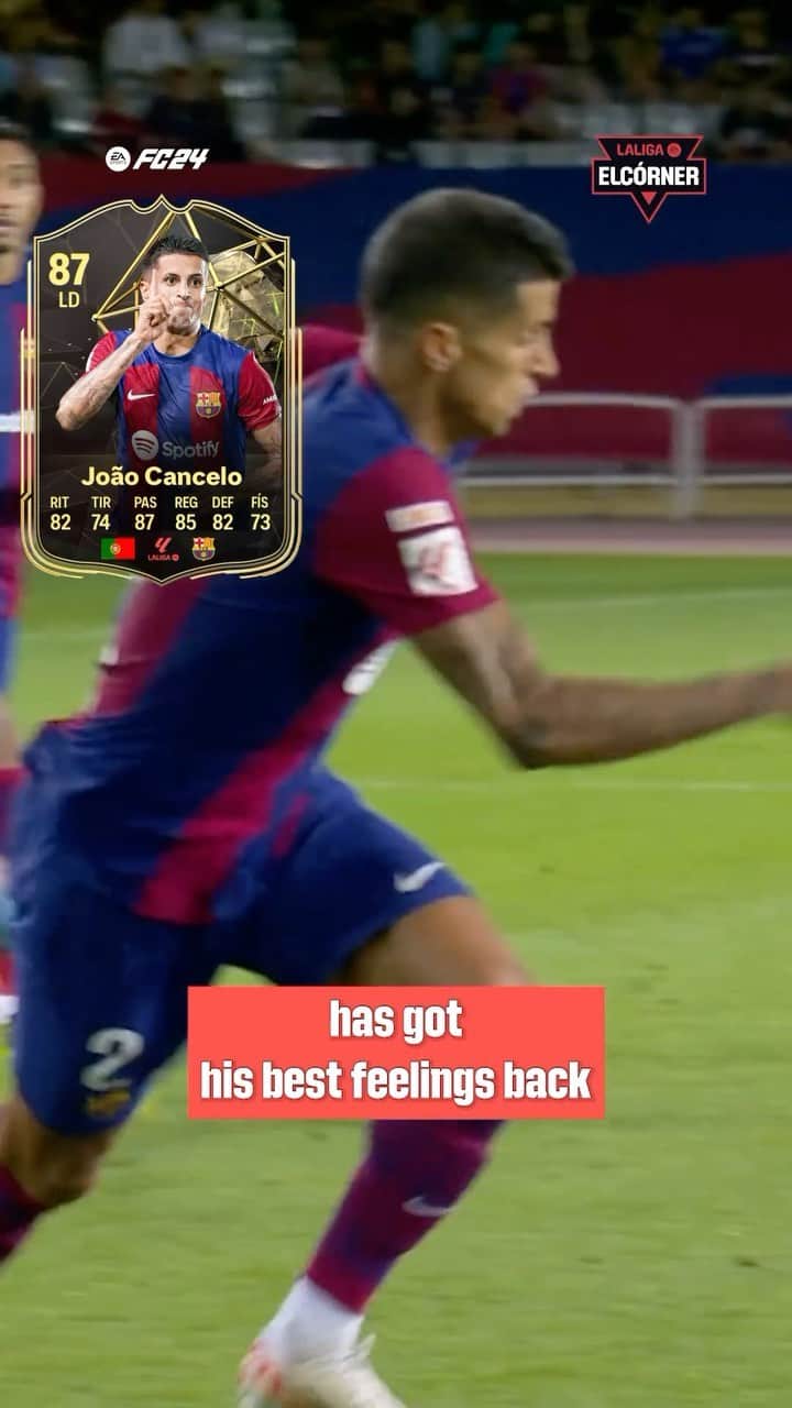 のインスタグラム：「🚨 We're back! 🚨  ⚽️ #ElCórnerLALIGA returns for another season. 💪  There's no one better than @maroman, the voice of FC 24, to present all of the game's new features each week! ⭐️」