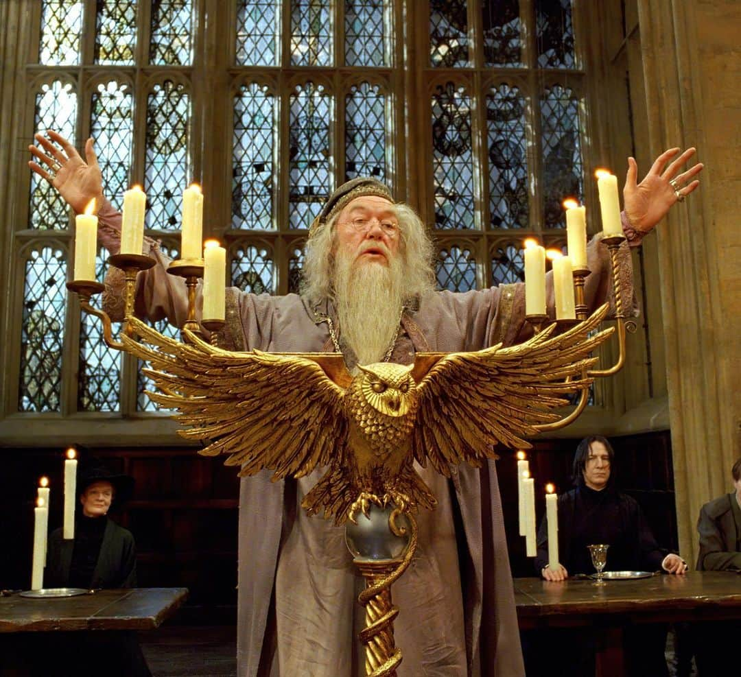 ボニー・ライトのインスタグラム：「I was forever in awe of Michael’s presence and performance. His deep mischievous voice between scenes would vibrate through the Great Hall. He was Dumbledore through and through a constant, warm and guiding figure. Rest in peace Michael. Sending love to your family ❤️」