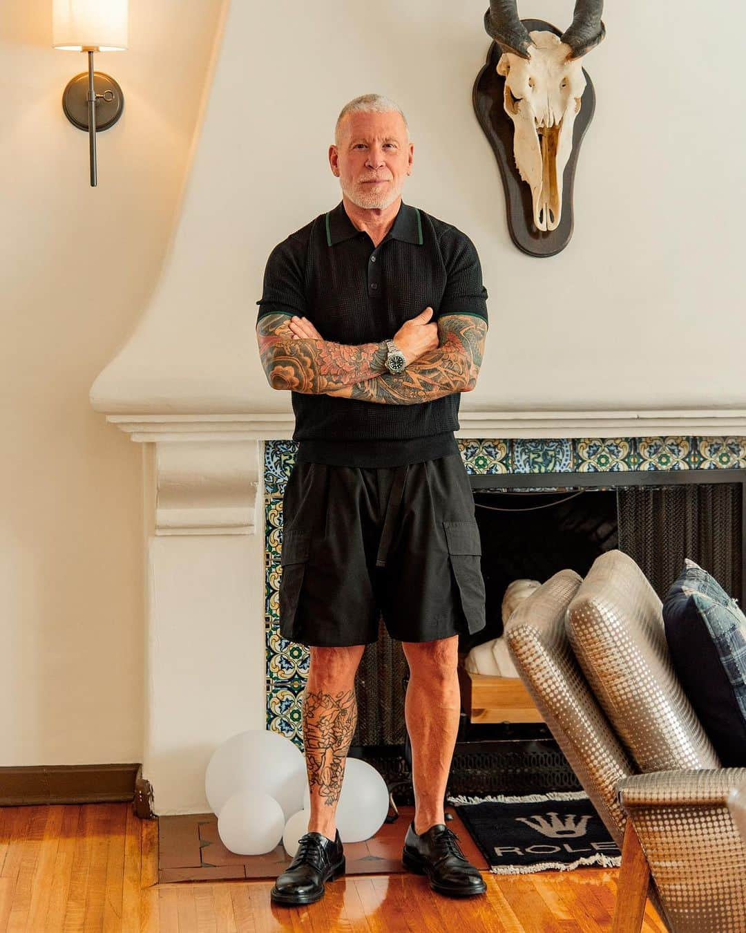 ニック･ウースタさんのインスタグラム写真 - (ニック･ウースタInstagram)「Nick Wooster’s inaugural collection for Basic.Space features a self-curated selection of over 130 coveted menswear pieces and accessories from his personal closet, and includes designs from Comme des Garcons, Rick Owens, Bode and ERL. Now available exclusively on Basic.Space.」9月29日 1時50分 - nickwooster