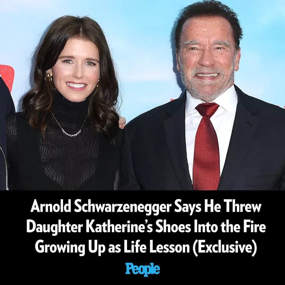 People Magazineさんのインスタグラム写真 - (People MagazineInstagram)「Arnold Schwarzenegger opened up about taking a unique approach when trying to impart life lessons parenting his kids. He says over time the stories have become legendary in his family. "Funny enough, those kinds of things are what they bring up all the time with tremendous laughter and tell other people as a joke." Tap the link in bio for more of Arnold's parenting stories, including the time he threw his son Patrick's mattress out the window. | 📷: STEVE GRANITZ/FILMMAGIC」9月29日 2時46分 - people