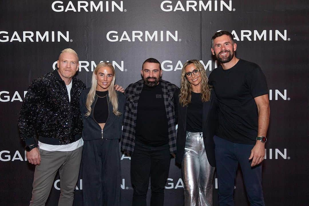 ベン・フォスターのインスタグラム：「A massive thanks to @garminuk for a great night at the #facesofgarmin event 😘 Interesting to hear how each one of these legends use their Garmins 👊🏼👊🏼  #garminuk #garmin」