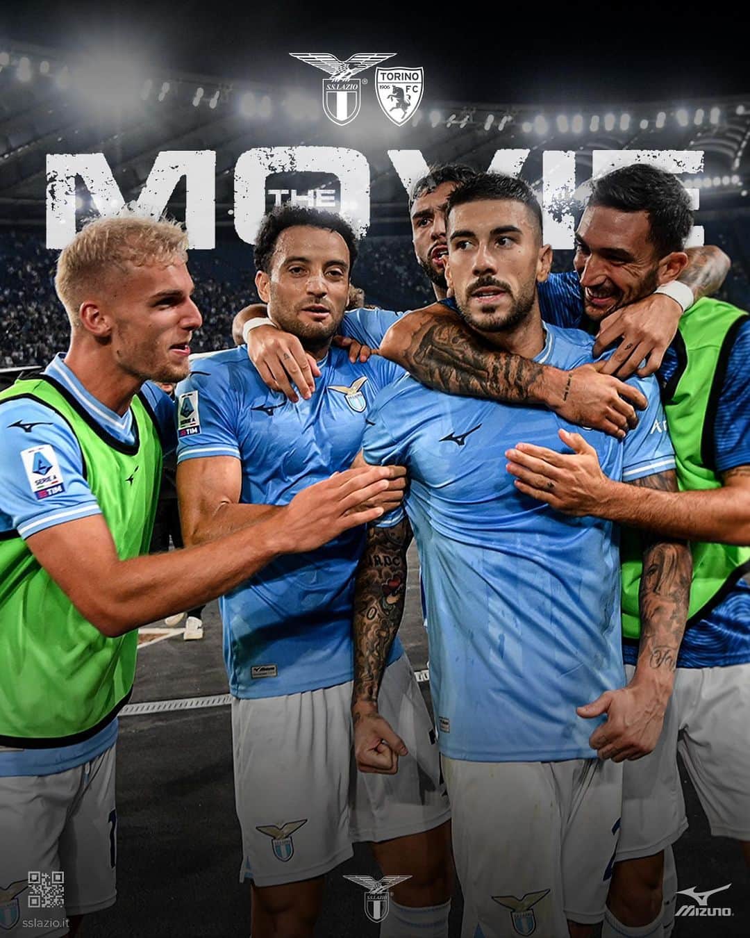 SSラツィオのインスタグラム：「🍿 𝗧 𝗛 𝗘  𝗠 𝗢 𝗩 𝗜 𝗘  Lazio VS Torino  #CMonEagles 🦅」