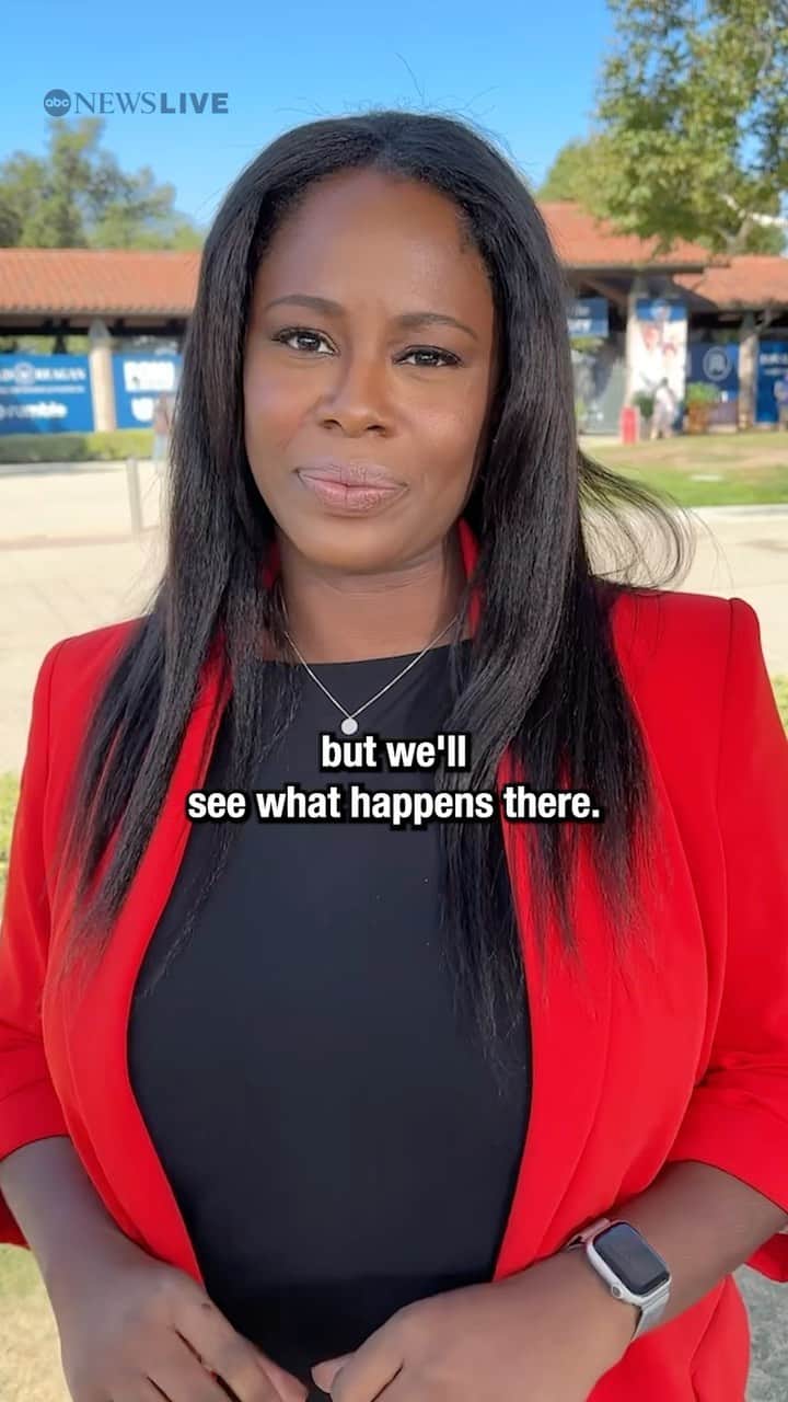 ABC Newsのインスタグラム：「Did you miss last night’s second Republican presidential primary debate?   ABC News Deputy Political Director @averiharper has the top moments and what former Pres. Trump, the GOP front-runner, has to say about the candidates who took the stage, after he decided to once again opt out.」