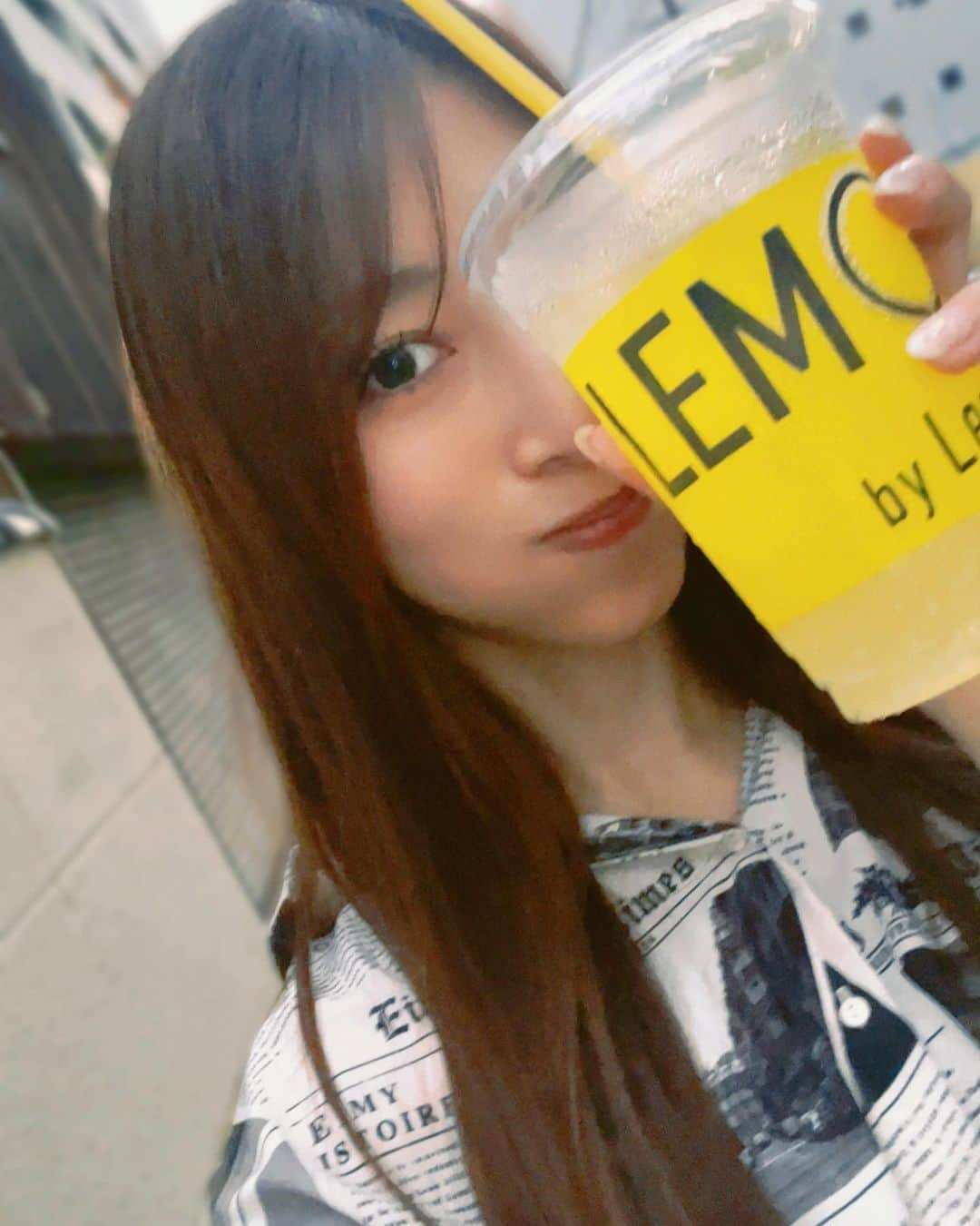 宇野栞菜（阿部栞菜）さんのインスタグラム写真 - (宇野栞菜（阿部栞菜）Instagram)「lemon🍋   #lemon   #lemonade」9月29日 13時46分 - kanna_uno