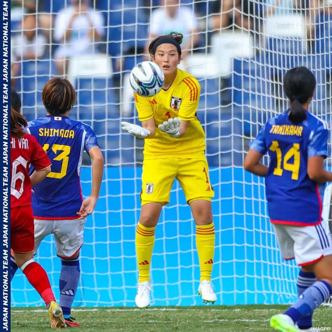 日本サッカー協会さんのインスタグラム写真 - (日本サッカー協会Instagram)「. 🔹日本女子代表🔹 【2023.9.28 Match Report✍️】  第19回アジア競技大会（2022/杭州）グループステージ第3戦 ベトナム戦に臨み、7-0で勝利💪  無失点のままグループステージ3戦全勝とした日本は、首位でグループステージを突破しました✨  ⚔️NEXT MATCH⚔️ 🏆第19回アジア競技大会(2022/杭州) ⚔️準々決勝 🗓9.30(土)⌚️20:30(🇯🇵) 🆚フィリピン🇵🇭  詳しい大会情報はプロフィールのJFA公式サイト『JFA.jp』から✍  #AsianGames #夢への勇気を #jfa #daihyo #サッカー日本代表 #サッカー #soccer #football #⚽ #女子サッカー #womenfootball #womensfootball #womensoccer #womenssoccer」9月29日 13時59分 - japanfootballassociation