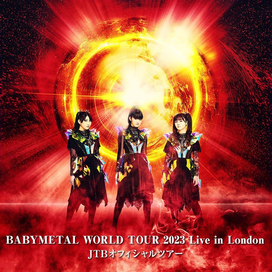 のインスタグラム：「✈️ 11.27(月)・28(火) ロンドン公演 JTBオフィシャルツアー(スタンディングチケット＆特別ツアー特典付) 詳細発表!!  🚩募集 受付開始 --> 10.2(月)12:00〜 https://jtb-entertainment.net/tour/2023/babymetal2023london/  #BABYMETAL  #BABYMETALWORLDTOUR2023」