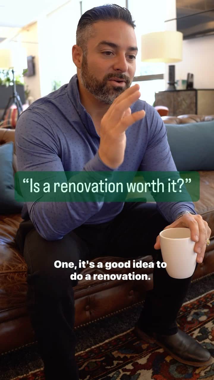 HGTVのインスタグラム：「Thinking about renovating your kitchen? Give this @rico.to.the.rescue #peptalk a listen! 📣  Stream the first season of #RicoToTheRescue now on @streamonmax!」