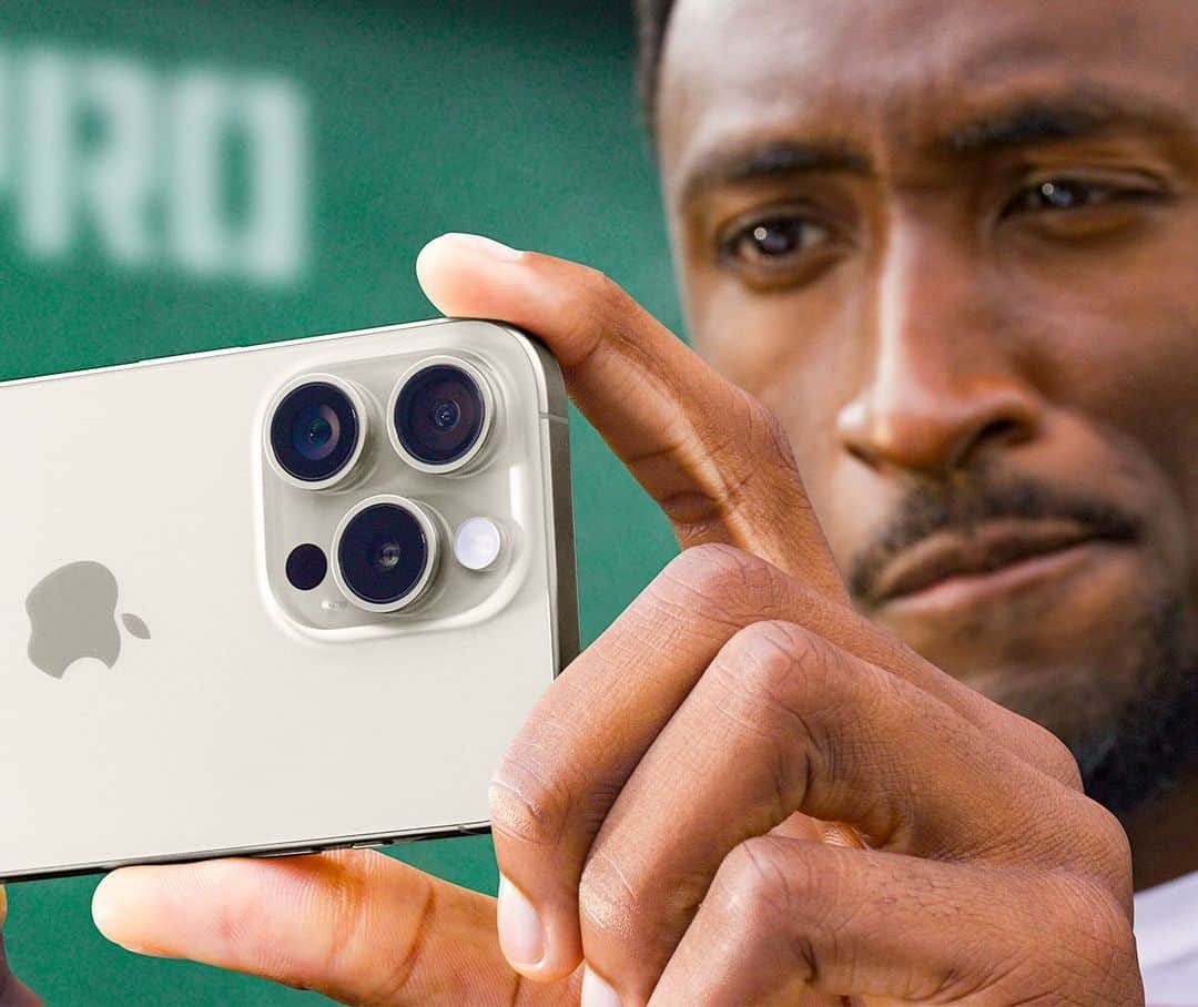 マーケス・ブラウンリーのインスタグラム：「The face of the iPhone 15 Pro review (which just dropped)」