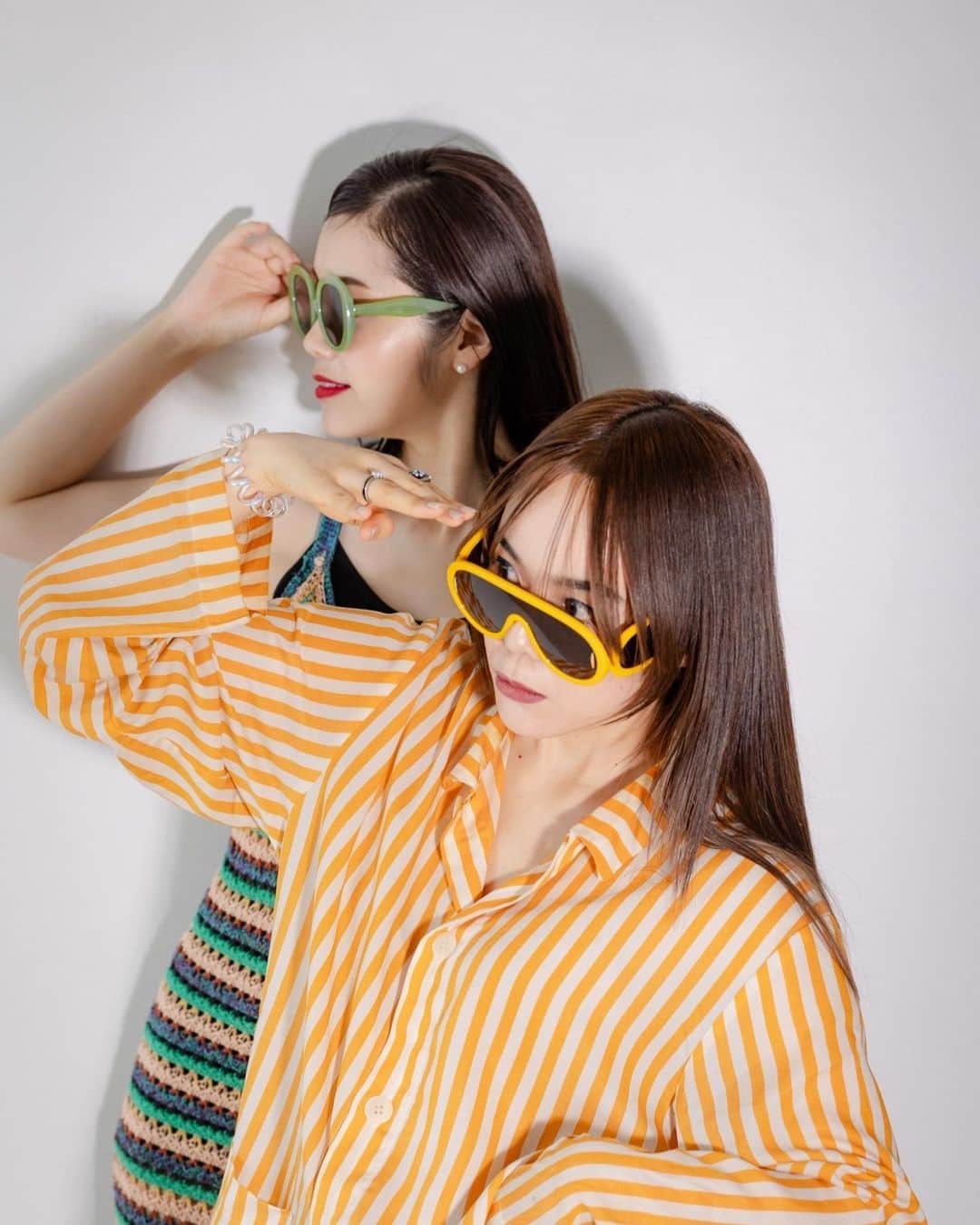 和歌子のインスタグラム：「pickup！  💚💛  追われるより追っかけたいね」