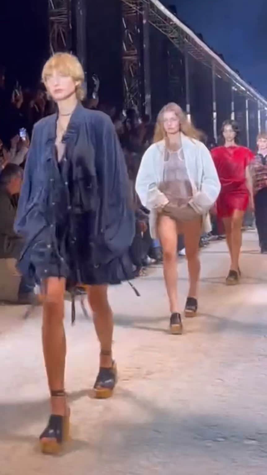 Saks Fifth Avenueのインスタグラム：「For Spring 2024, @isabelmarant channels the carefree spirit of a Saturday night out through an unmistakably cool Parisian lens. ✨✨ #Saks #PFW」
