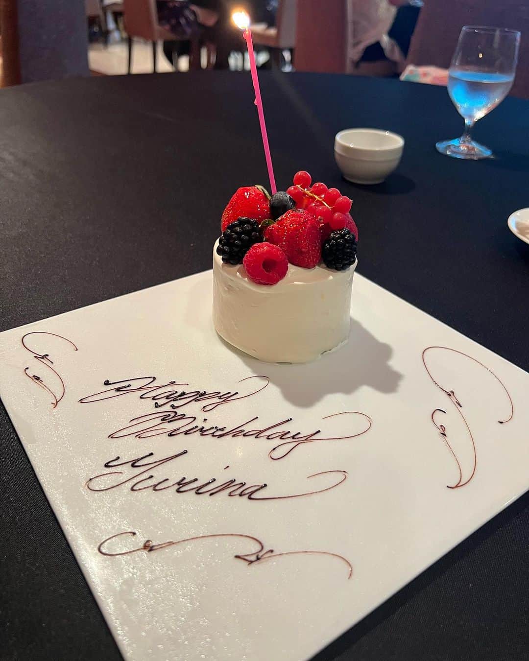 DJ YURINAさんのインスタグラム写真 - (DJ YURINAInstagram)「選んでくれるお店がいつも神すぎる❣️ #birthday #French #フレンチコース  #dj #djyurina #birthday #happybirthday #バースデー #誕生日 #誕生日月 #シャンパン #シャンパンウェルカム #champagne #コース料理 #川越シェフ #デザートブュッフェ #dessert #お祝い」9月29日 7時55分 - dj_yurina_tokyo