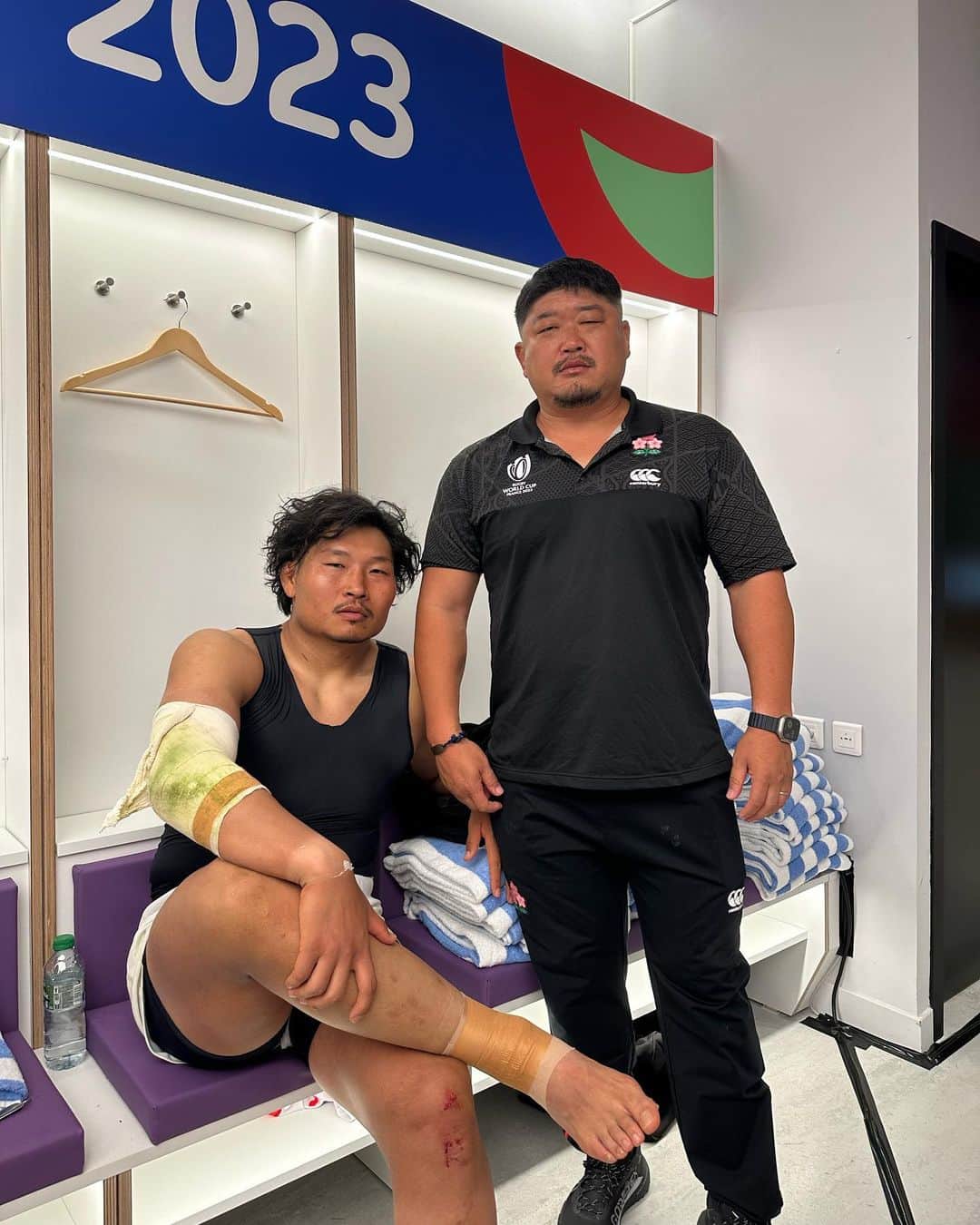 稲垣啓太のインスタグラム：「vs Samoa  28-22 勝利🌸  負ければ終わりの状況の中、 今日勝ったことが全て。 そして次にその全てをかける🌸  感謝。」