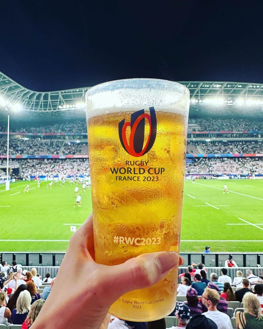 近藤しづかさんのインスタグラム写真 - (近藤しづかInstagram)「One team! 🙌🏉🎉  @rugbyworldcupfrance2023   ＊前回のニース戦の写真 #rwc2023  #rugbyworldcup2023 #rugbyworldcup  #ラグビーワールドカップ2023  #ラグビー日本代表 #ガンバレ日本」9月29日 8時48分 - shizuka_kondo